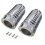 Chrome Retro Fork Boot Slider Covers for Tour Road 2