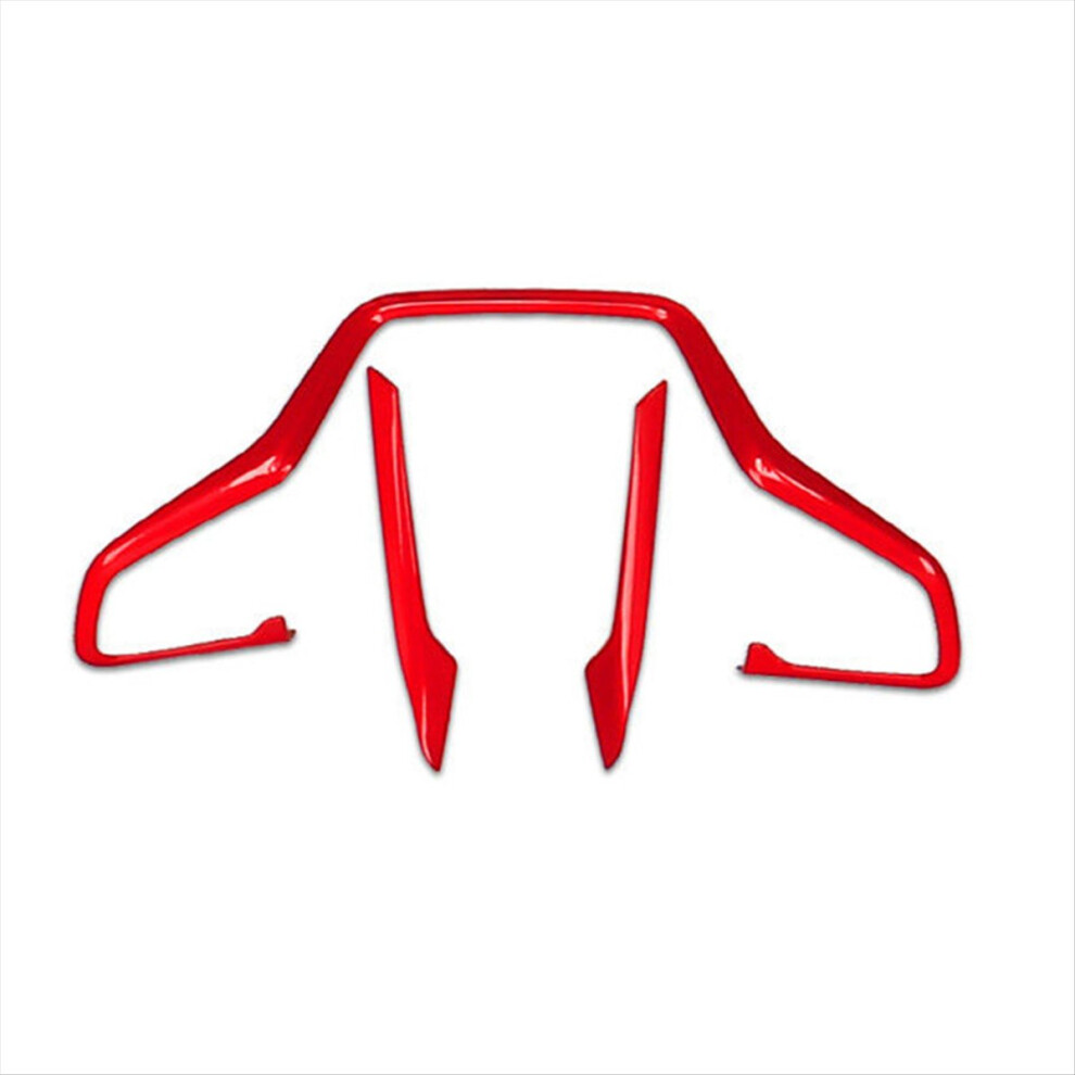 Car Interior Steering Wheel Cover Trim For 201 Red 4853526565463