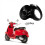 Scooter Black Front Toolbox Hook Foldable Helmet L 8