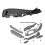Car Front Right Seat Side Bracket Plastic Cover fo 3