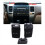 2Pcs Air Conditioner Vent Dashboard for Prado 120 8