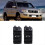 2Pcs Air Conditioner Vent Dashboard for Prado 120 4