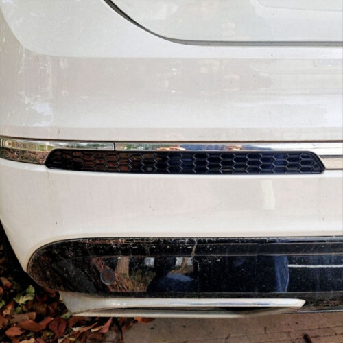 Honeycomb Style ABS Black Car Auto Accessories Rea 2