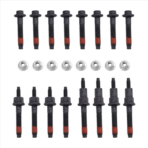 Exhaust Manifold Stud Bolt Nut Kit Hardware 650531 2