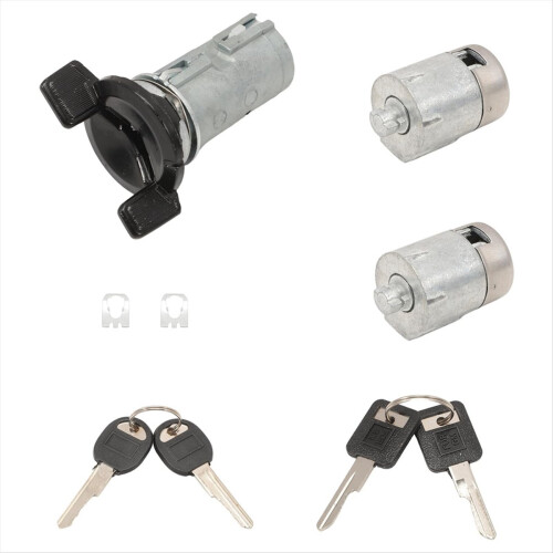 Ignition Lock Cylinder & Door Kit with Keys for C1 2