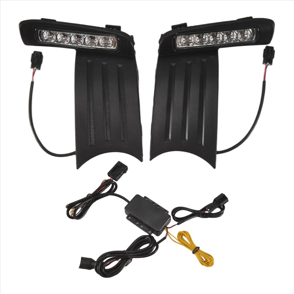 1 Pair Drl Led Daytime Running Driving Fog L Light 4853538317395
