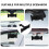 Rear View Mirror Dash Universal Car Back Holder Re 4