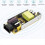 Car Power Adapter Convert AC DC 110V / 220V to 12V 8