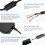 Car Power Adapter Convert AC DC 110V / 220V to 12V 7