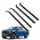 4Pcs Inner Outer Car Door Window Seal Belt Weather 6