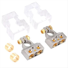 Car Battery Terminal Connectors with Covers Shims