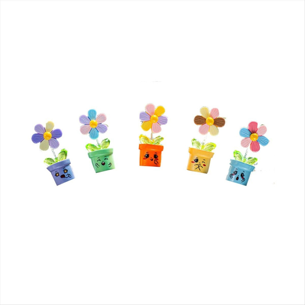 Car Dashboard Trim Flowerpot Ornament Head Shaking 4853538335474