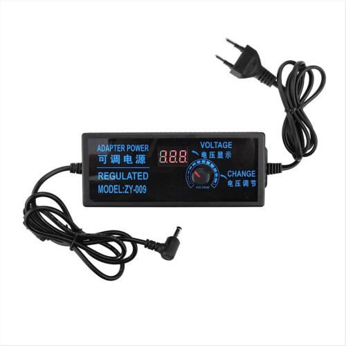 Adjustable Voltage Power Supply Adapter AC100-240V