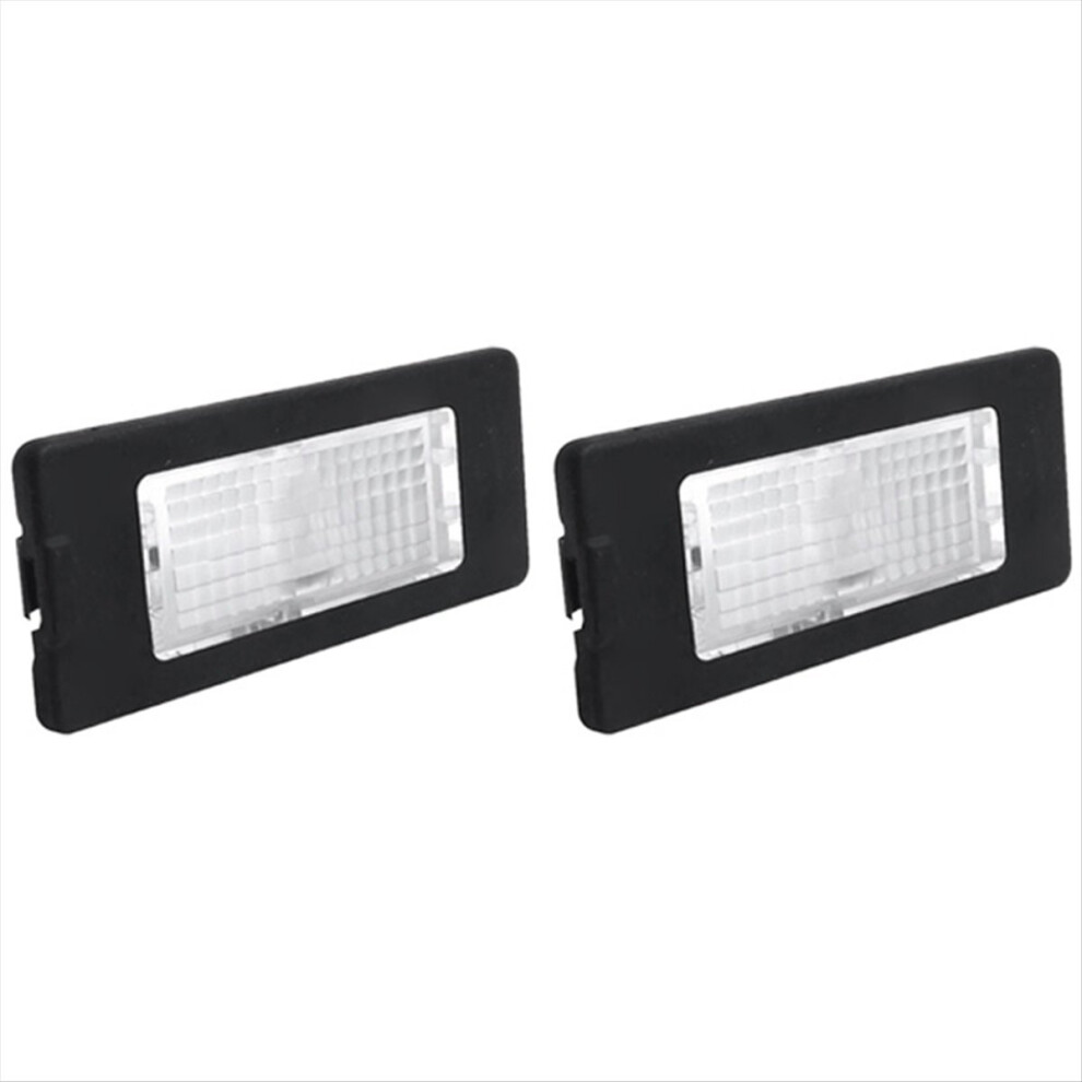 2Pcs Halogen License Plate Lighting For B6 B7 Mk6 4853538332077