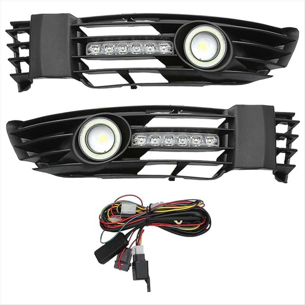 Front Bumper Grille Fog Kit For 1.8L 2003-20 Light 4853538320739
