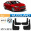 4PCS Car Mudguard Mud Flaps Splash Guard for Fusio 5