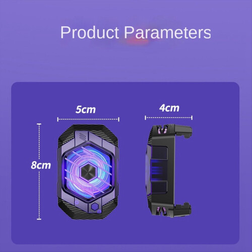 Phone Back-Clip Semiconductor Cooler 24W 3 Gears A 2