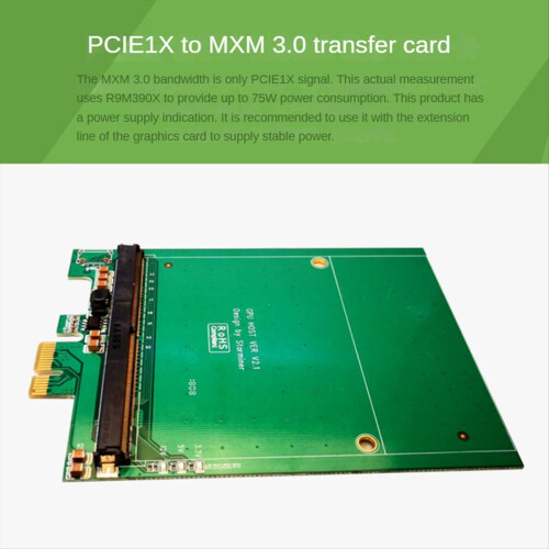 PCI-E to MXM3.0 Graphics Card Riser PCI Express X1 2