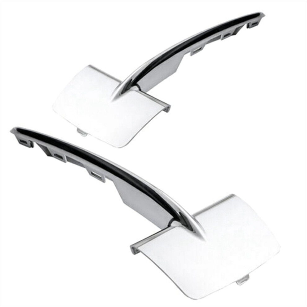 2Pcs Front Bumper Lower Grille Trim Chrome For F15 4853538313113