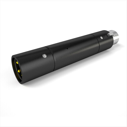 Professional XLR 3Pin 48V Phantom Power Adapter fo 2