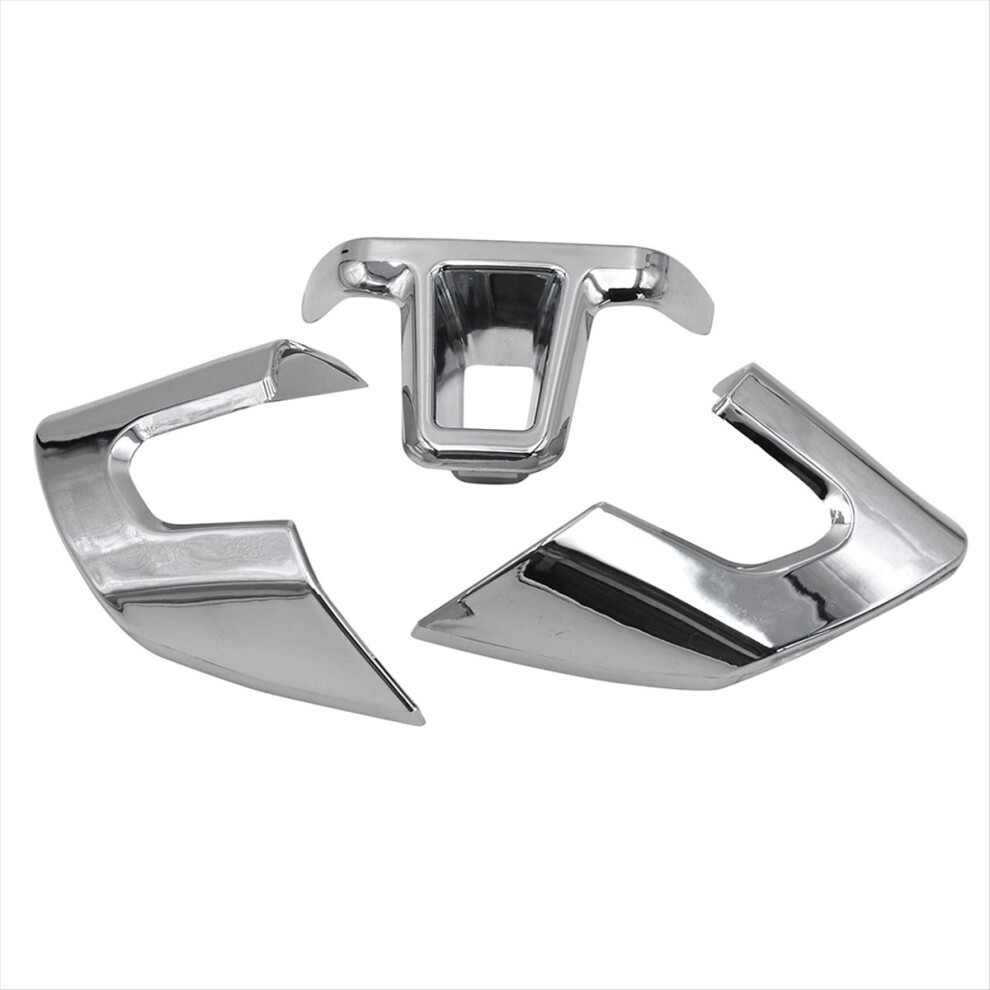 Abs Chrome Car Steering Wheel Decoration Cover Tri 4853538350316