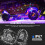 8 Pods RGB LED Rock Lights Kit Underglow Multicolo 7