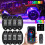 8 Pods RGB LED Rock Lights Kit Underglow Multicolo 2