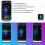 8 Pods RGB LED Rock Lights Kit Underglow Multicolo 8