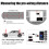 8 Pods RGB LED Rock Lights Kit Underglow Multicolo 9
