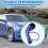 Automobile Blue 76mm Refitted Winter Mushroom Head 6
