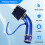Automobile Blue 76mm Refitted Winter Mushroom Head 10
