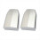 2x Front Door Handle Lock Cylinder Cover Silver fo 2