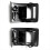 Rear Seat Down Lock Buckles Trim Cover Panel Baffl 4