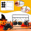 6Pcs Halloween Witch Cauldron Candy Bowl Serving B 6