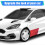 16 Inches Car Wheel Hub Cover Cap for Transit MK6 7