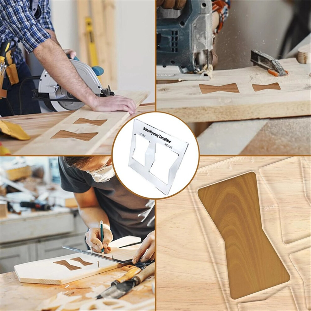 Professional Butterfly Inlay Template And Router T 4853538373667
