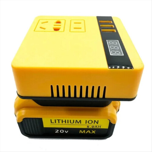 Multifunction Power Inverter DC 18V to 220V Adapte 2