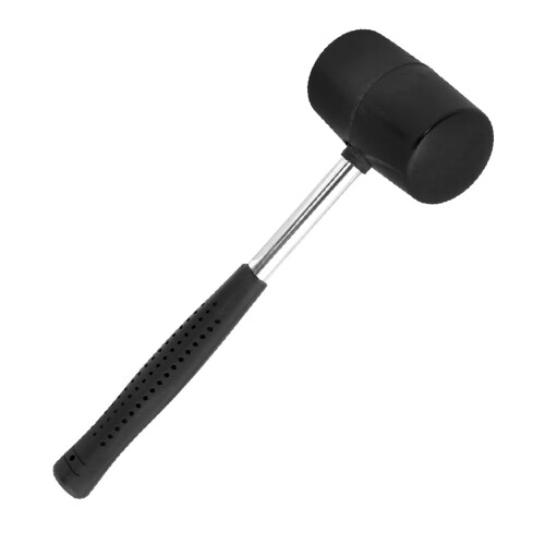 Rubber Mallet 12oz, Steel Handle, Tent And Canopy Setup Tool