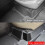 Car Front Seat Base Leather Anti-Kick Panel Trim S 4
