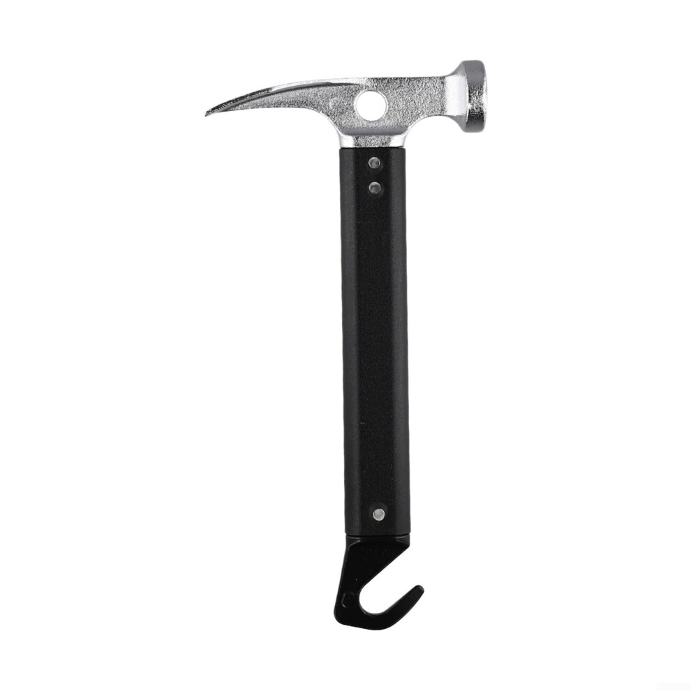 Stainless Steel Camping Tent Hammer Nail Puller Bottle Opener Doubleheaded Mallet For Outdoor Hiking And Awning Setup 9339159618660