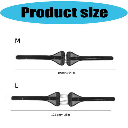 Adjustable Lumbar Support Belt Ergonomic Design-Black M 2