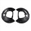 1Pair Front Brake Disc Splash Panels 34116857977 3 3