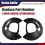 1Pair Front Brake Disc Splash Panels 34116857977 3 6
