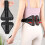 Adjustable Lumbar Support Belt Ergonomic Design-Black M 4