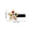 Glittering Star Type Hair Accessories Lightweight Plastic-amber 2