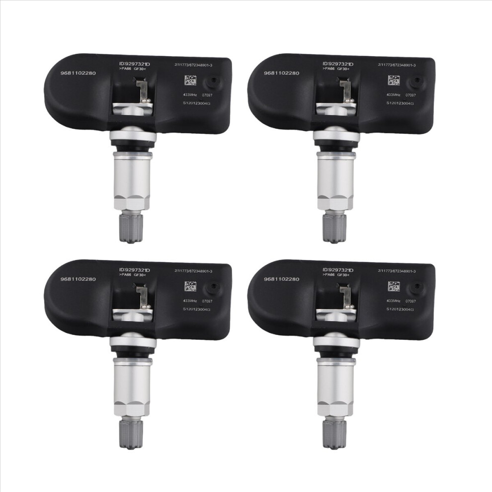 4Pcs Car Tpms Tire Pressure Sensor Detector 968110 4853538369912