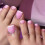 French False Nail With Glitters Accents White Tip Elegant Press 1