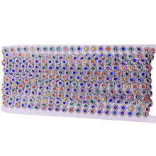 Ruban de chaîne en métal personnalisable avec des-argent