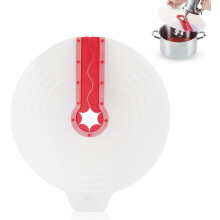 12in Splatter Guard Transparent AntiSplashing Cover For Mixers, AntiSpill Lid For Egg Bowl, Kitchen Tool