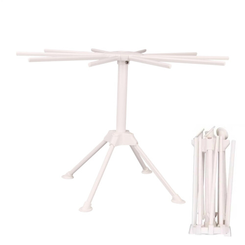 Spaghetti Hanging Stand Folding Dough Tree Adjustable Pasta Hanger Lightweight Noodle Frame Antistick Construction Quick Assembly Rack